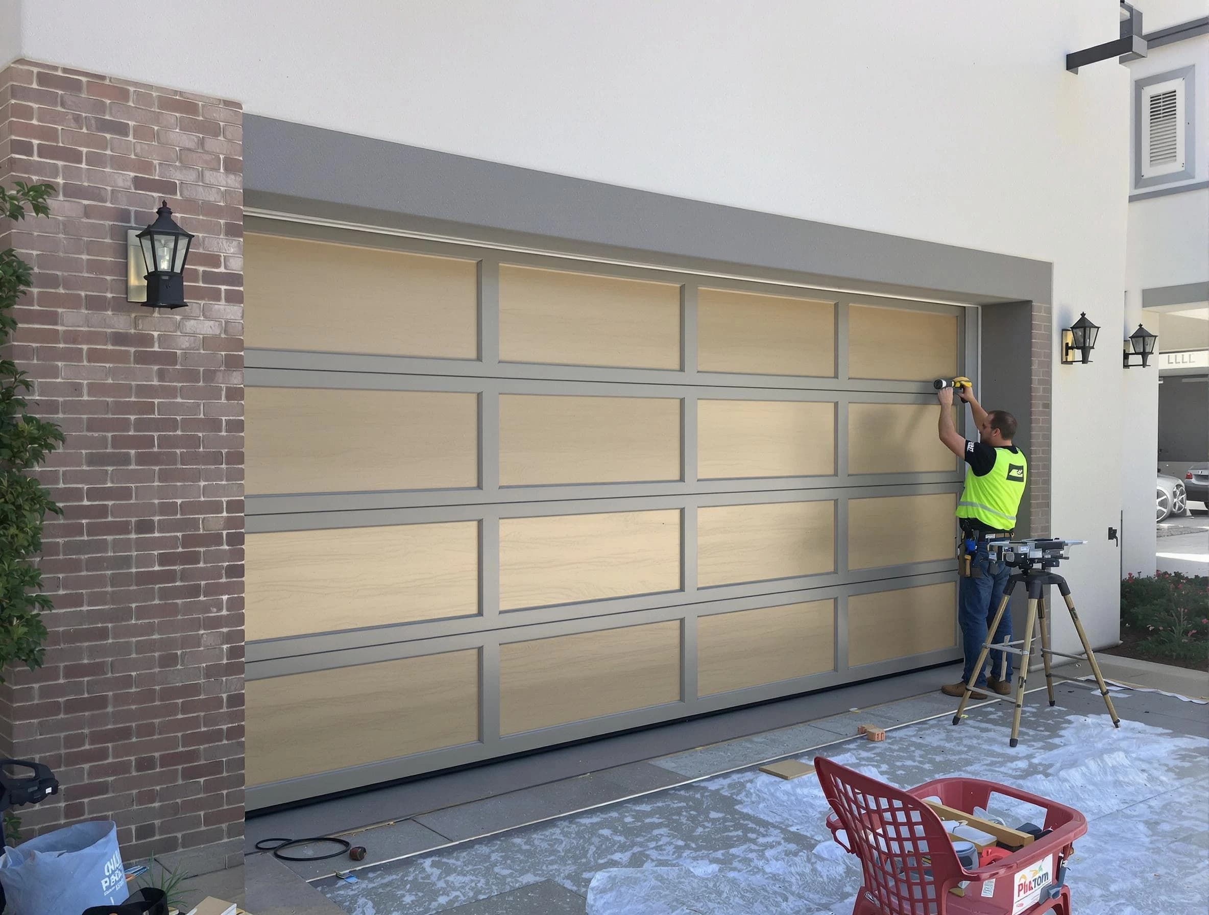 Garage door replacement service by Plymouth Garage Door Repair in Plymouth