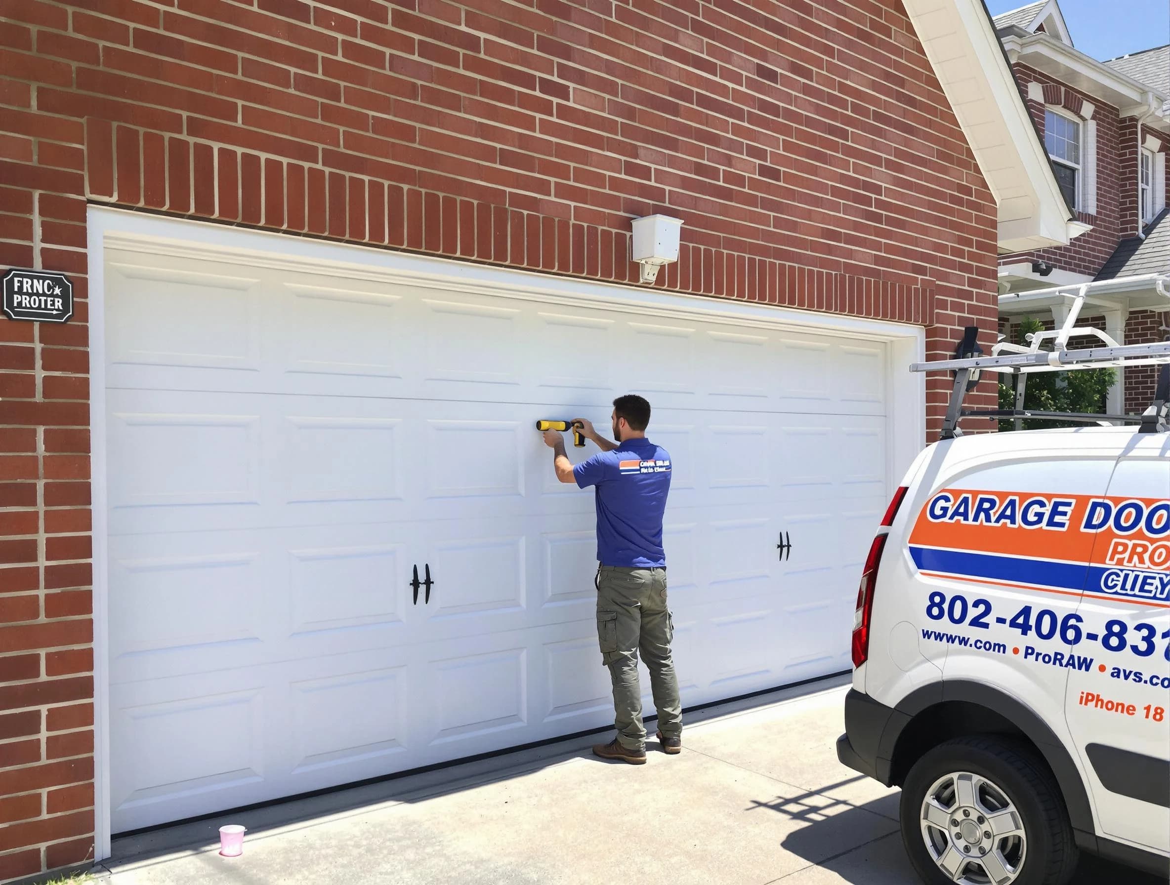 Local garage door repair service by Plymouth Garage Door Repair in Plymouth