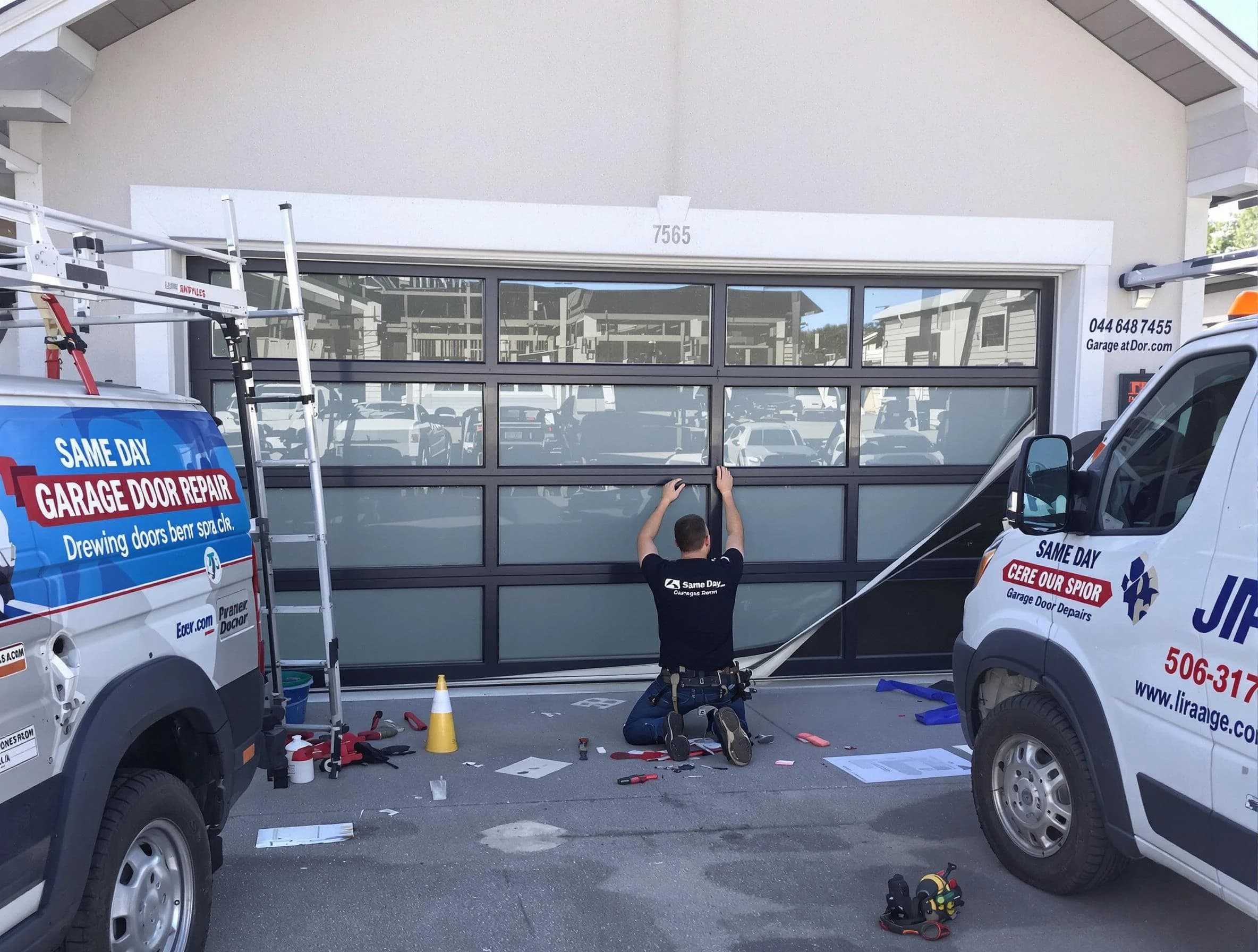 Plymouth Garage Door Repair providing same-day garage door repair in Plymouth