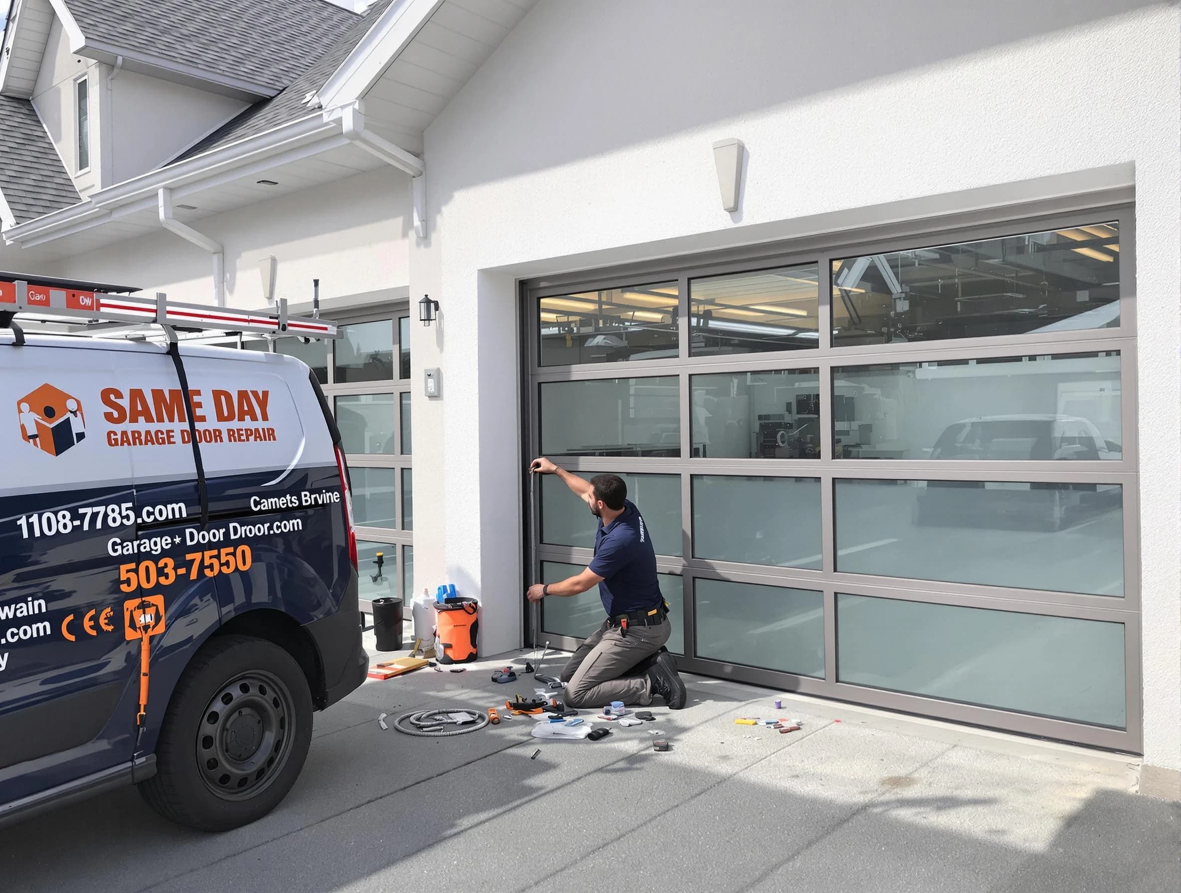 Same-day garage door repair service by Plymouth Garage Door Repair in Plymouth