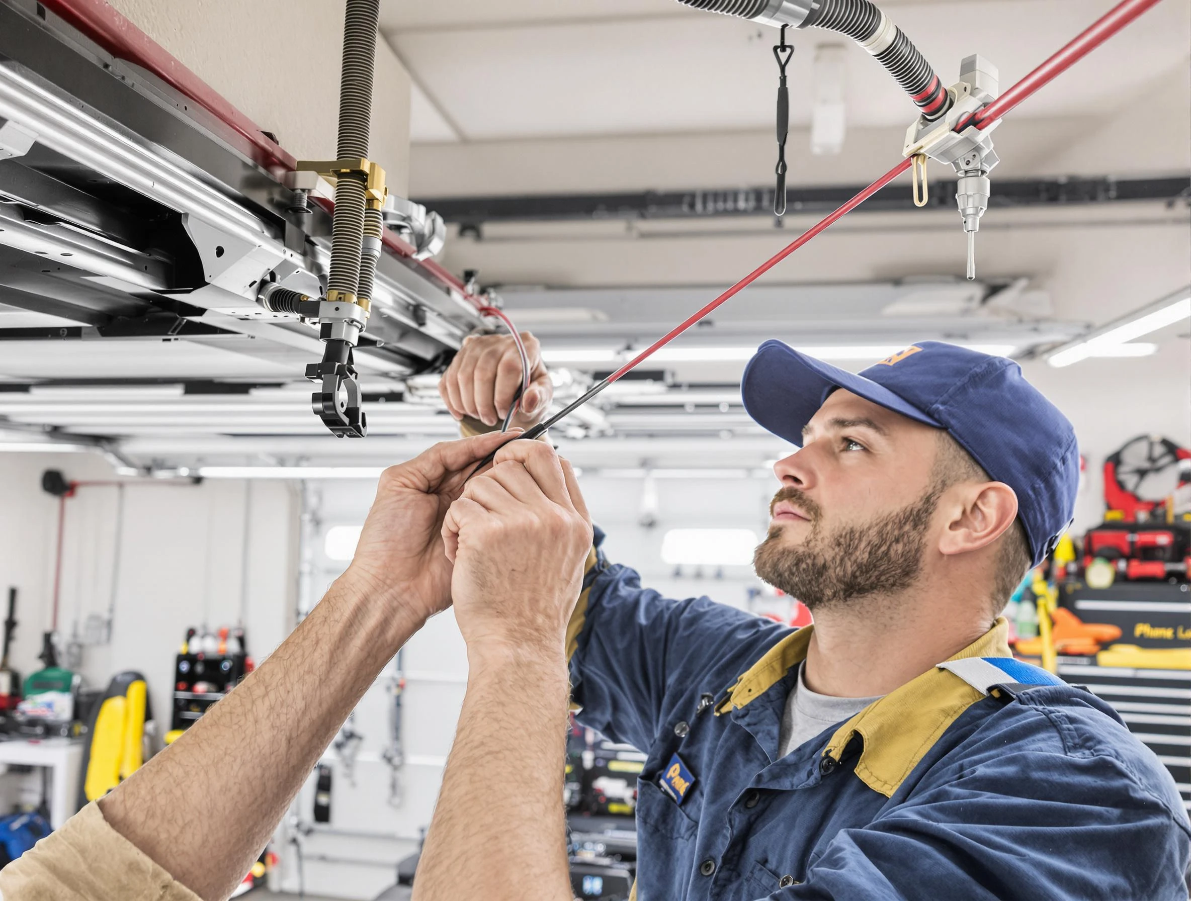 Garage Door Cable Repair in Plymouth