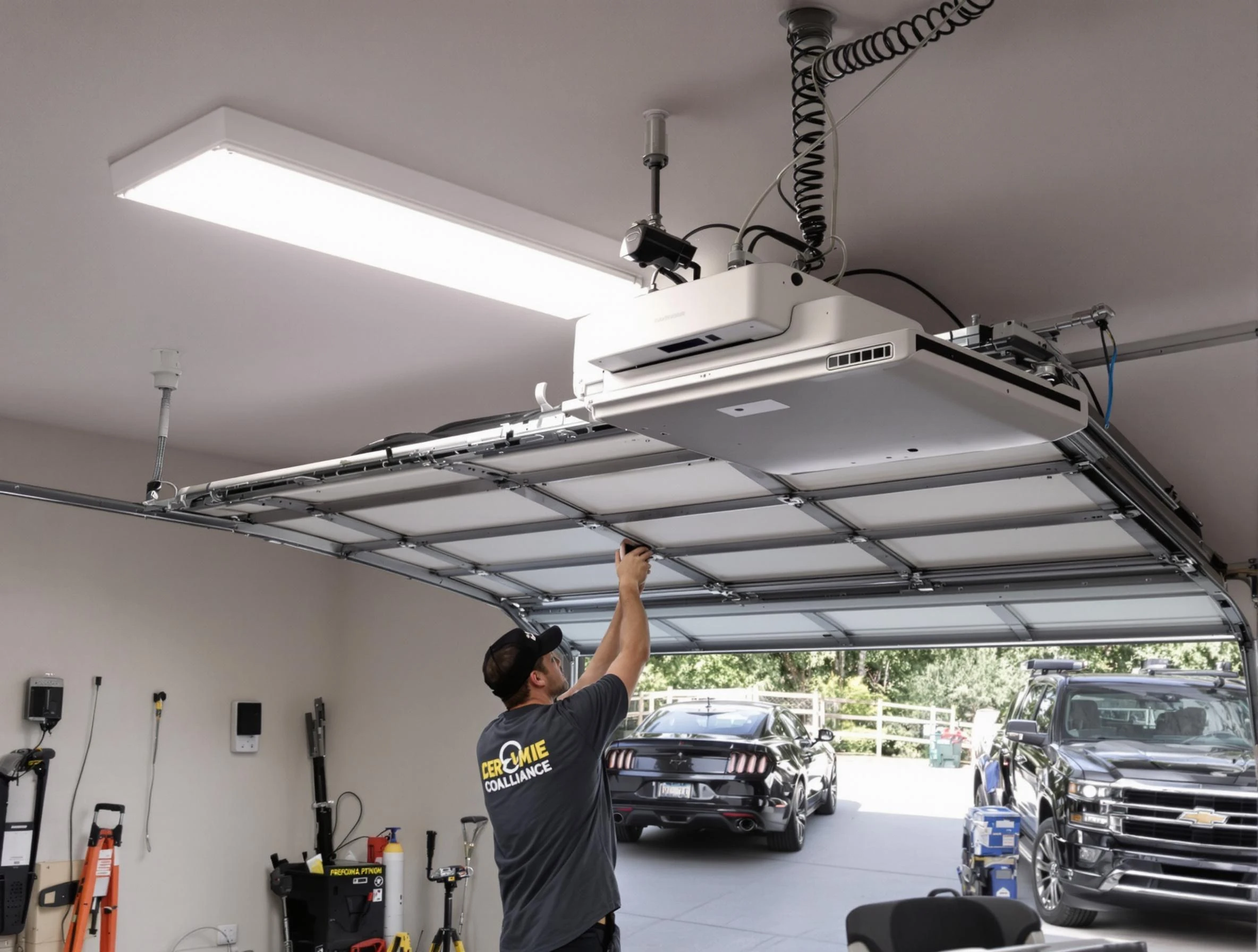 Garage Door Opener Installation in Plymouth