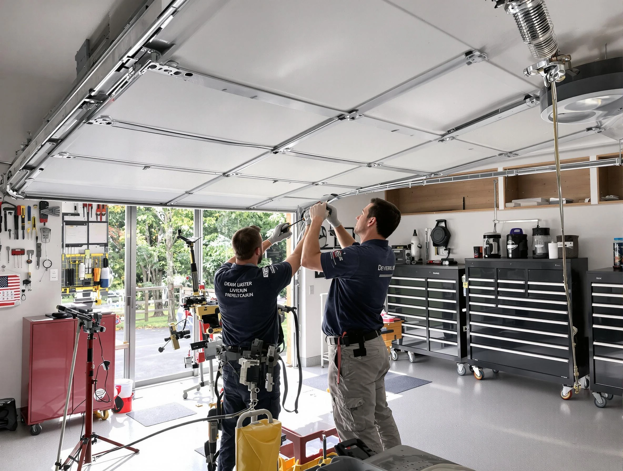 Overhead Garage Door Repair in Plymouth